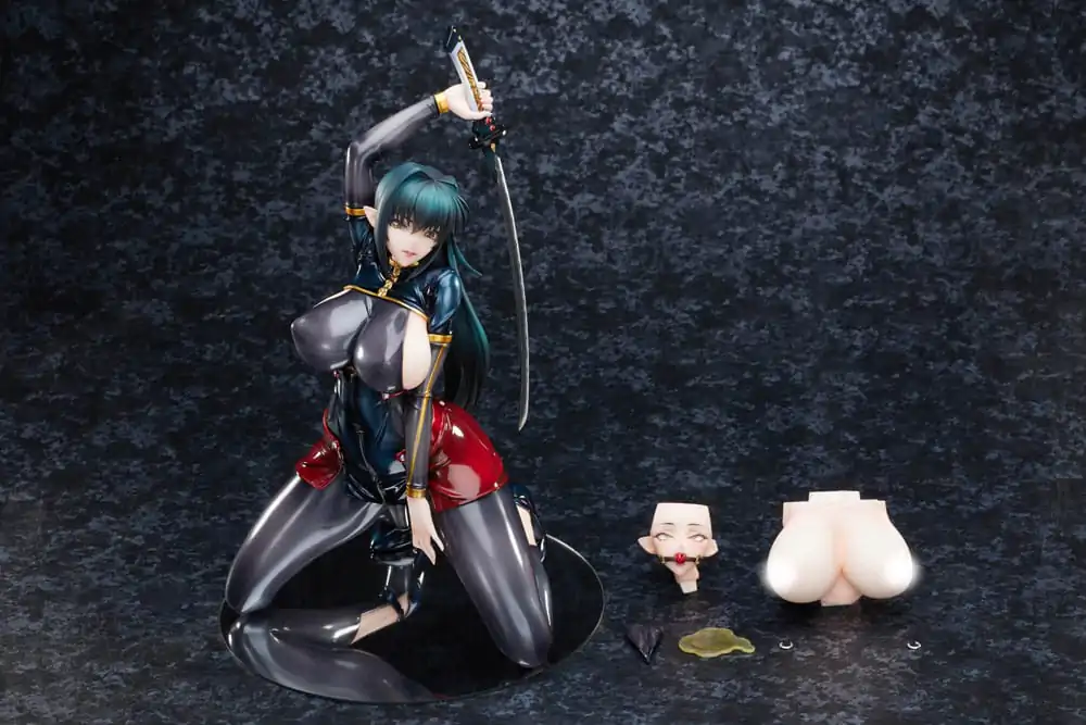 Taimanin RPGX Statue 1/6 Steel Witch Annerose Vajra 18 cm Produktfoto