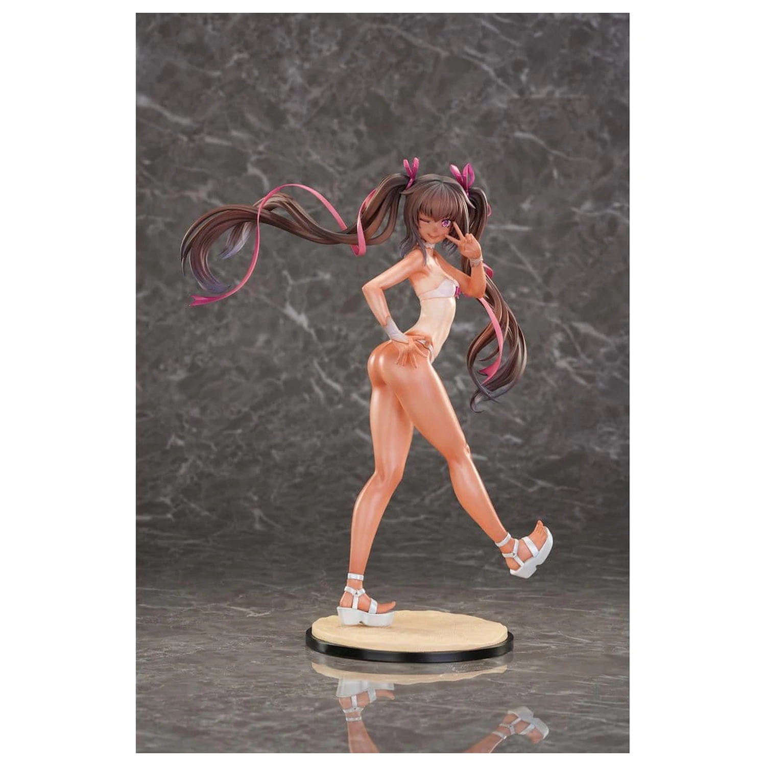 Taimanin RPGX PVC Figur 1/6 Swimsuit Yukikaze Mizuki 27 cm Produktfoto