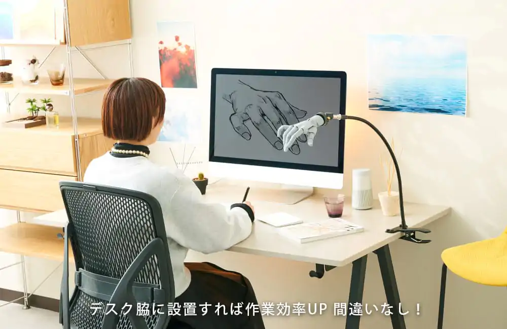 Takahiro Kagami PVC Artist Support Item Hand 1/1 Hand Model Connector 5 cm Produktfoto