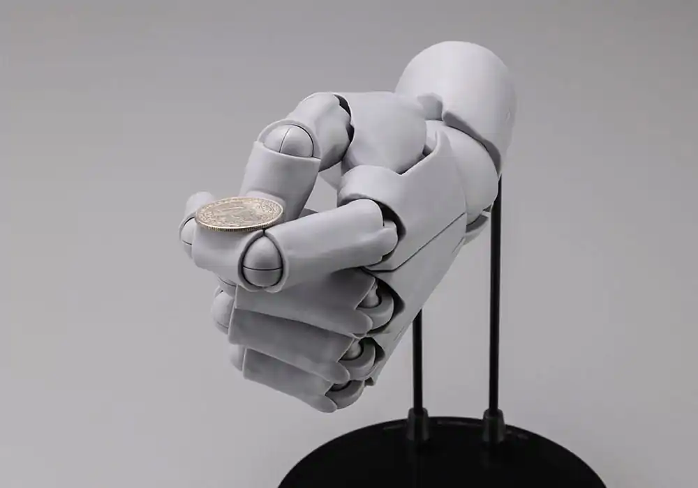 Takahiro Kagami PVC Künstler Unterstützung Artikel Hand 1/1 Modell Männer /L Grau 22 cm Produktfoto