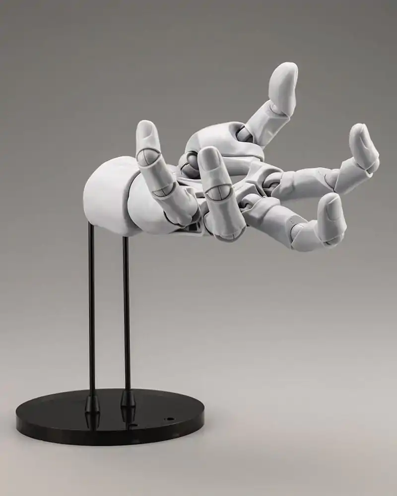 Takahiro Kagami PVC Künstler Unterstützung Artikel Hand 1/1 Modell Männer /L Grau 22 cm Produktfoto