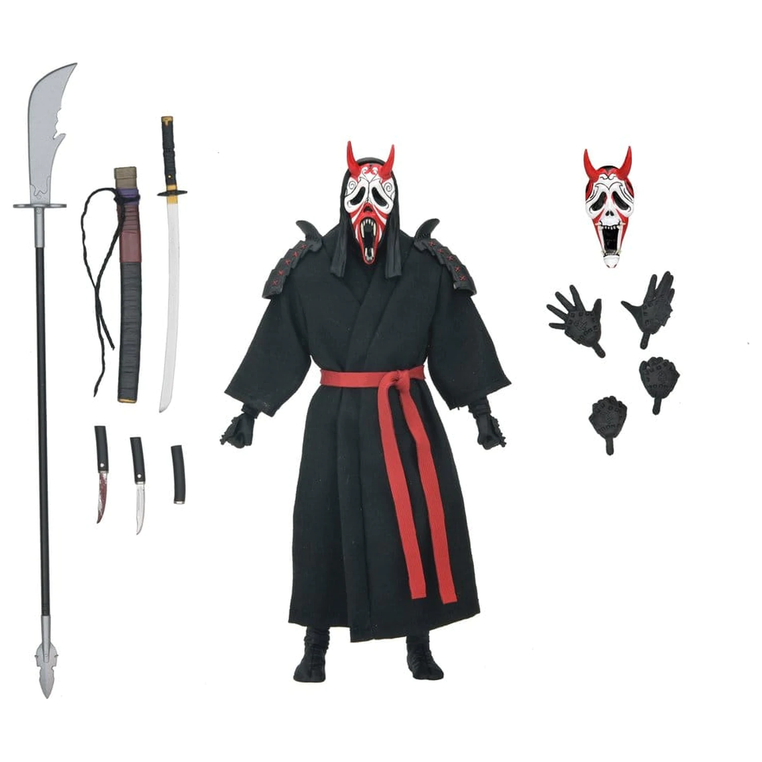 Takatoku Shogun Horror Action Figur Shinobi Ghost Face 18 cm Produktfoto