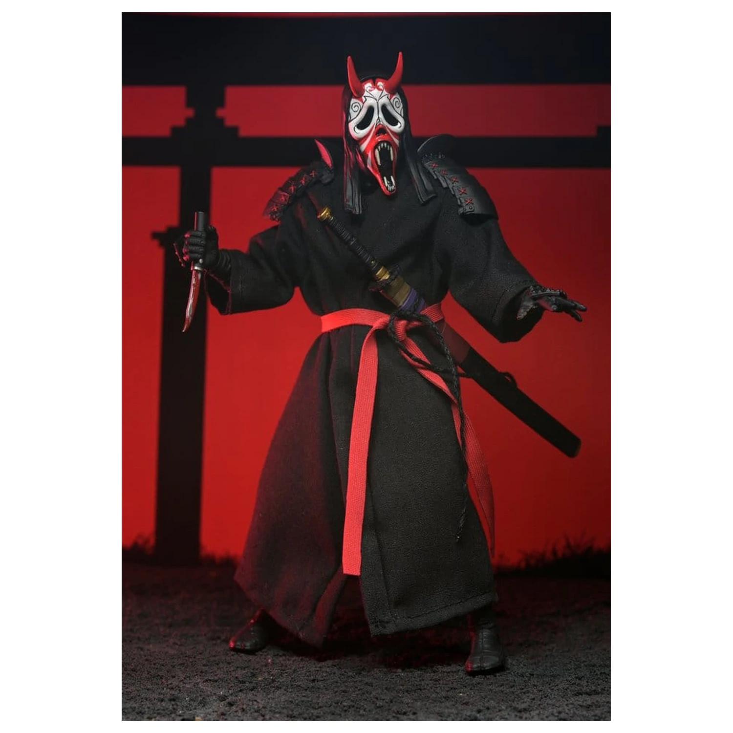 Takatoku Shogun Horror Action Figur Shinobi Ghost Face 18 cm Produktfoto