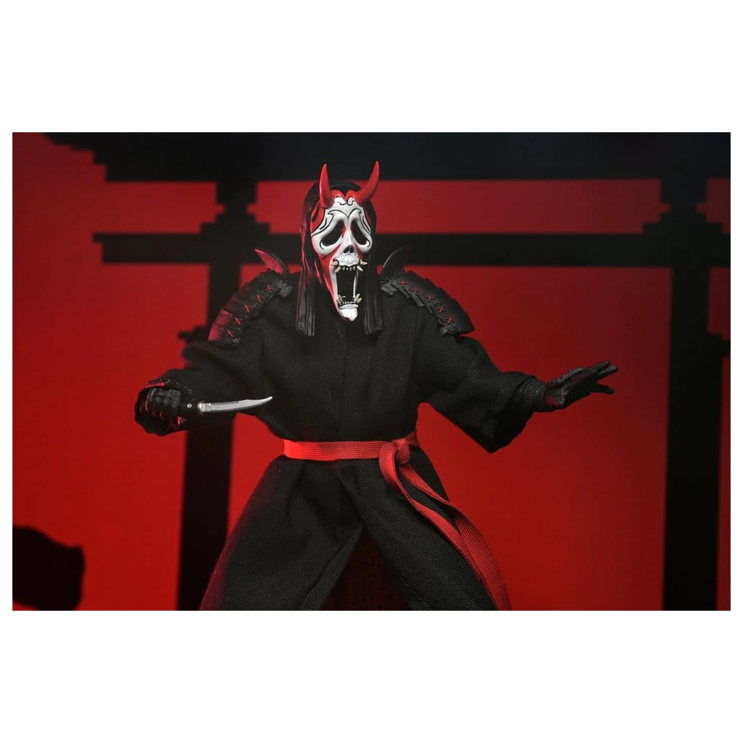 Takatoku Shogun Horror Action Figur Shinobi Ghost Face 18 cm Produktfoto