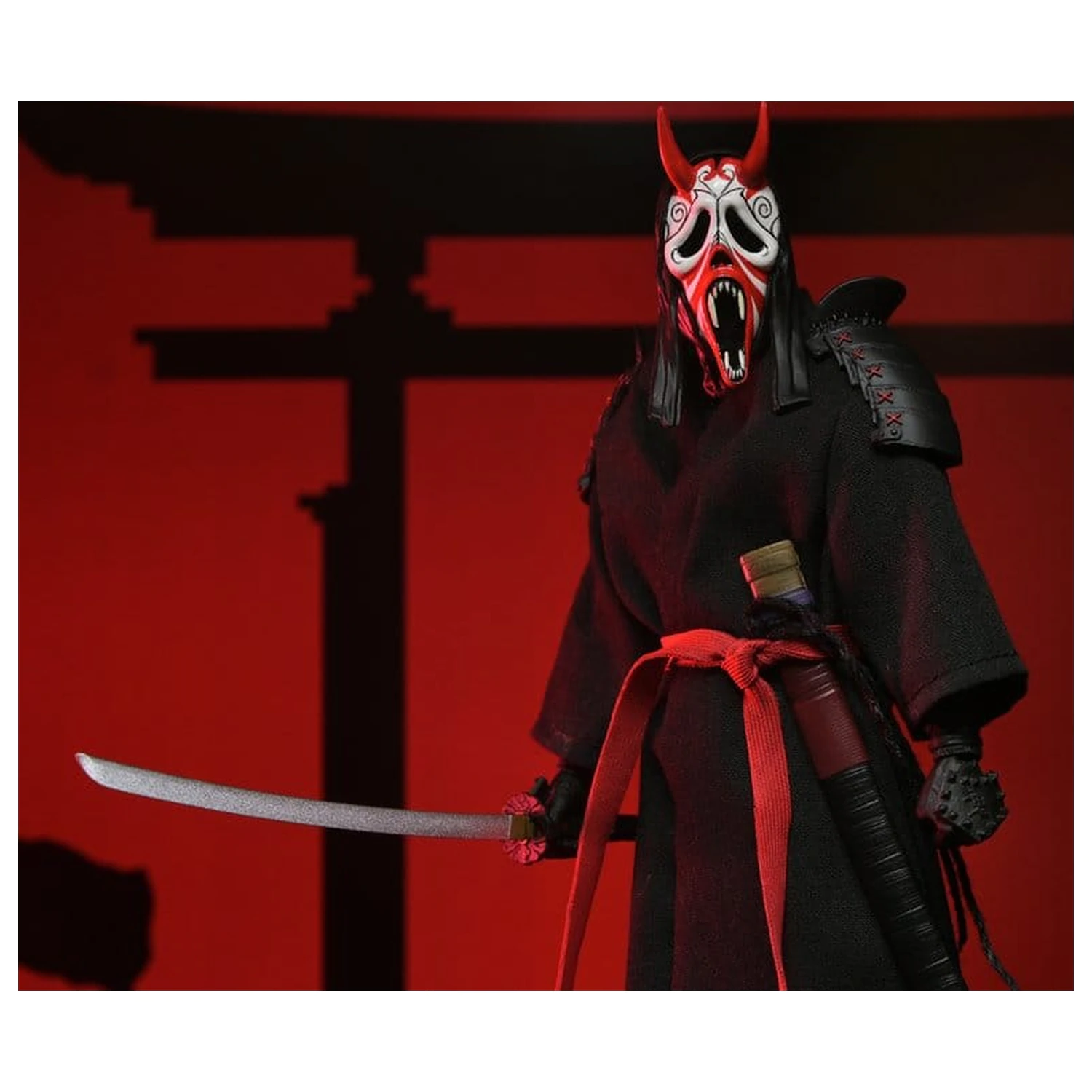 Takatoku Shogun Horror Action Figur Shinobi Ghost Face 18 cm Produktfoto