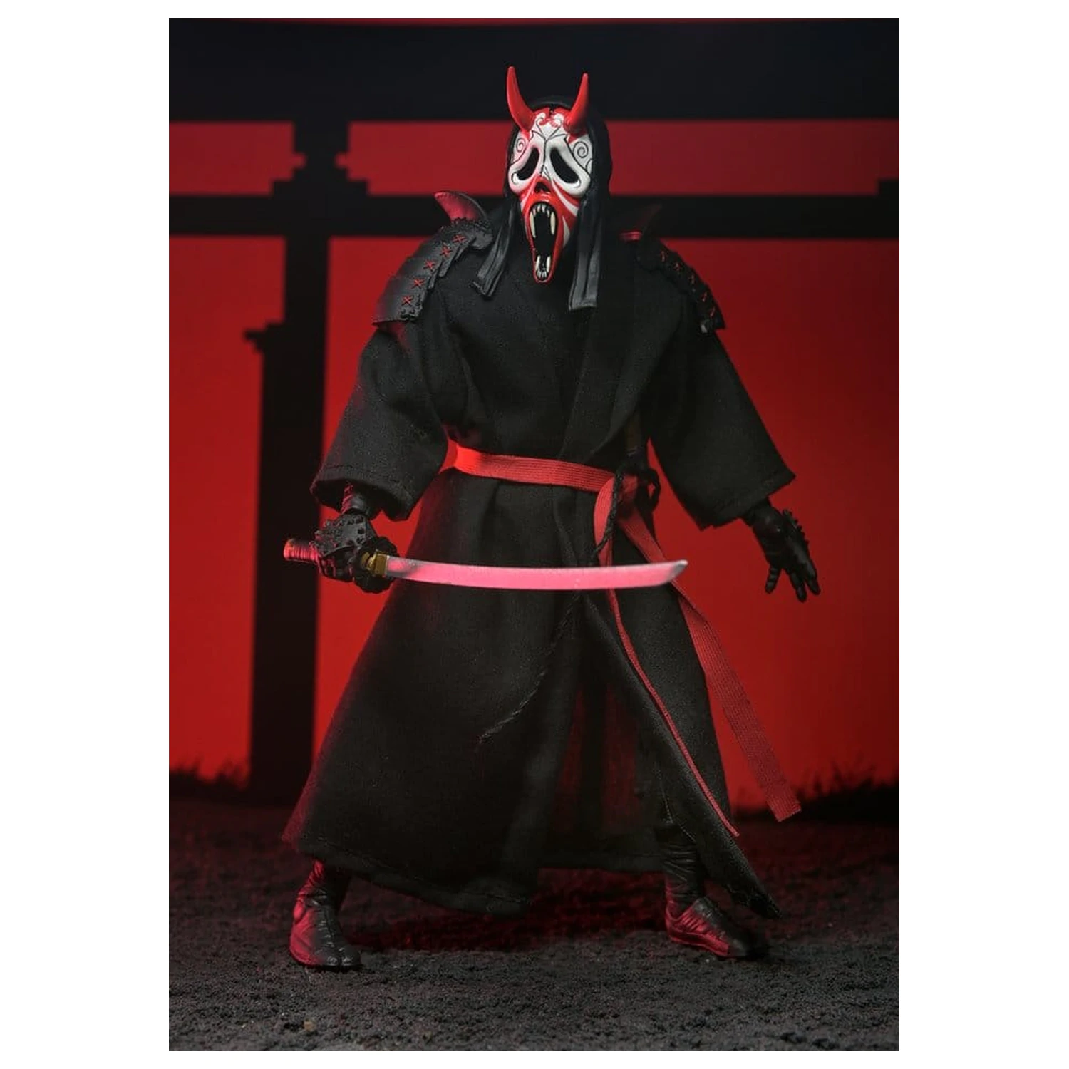 Takatoku Shogun Horror Action Figur Shinobi Ghost Face 18 cm Produktfoto
