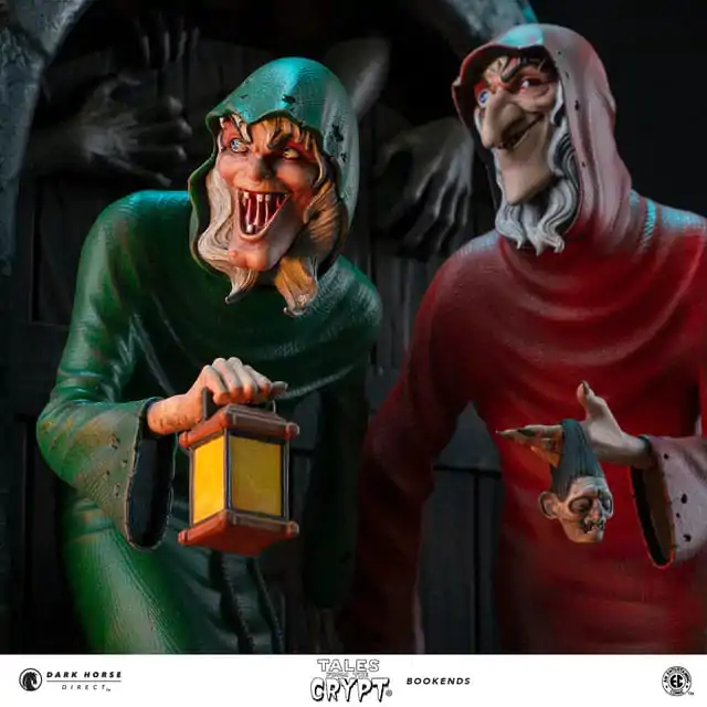 Geschichten aus der Gruft Buchstützen Crypt-Keeper, Vault-Keeper & The Old Witch 21 cm termékfotó