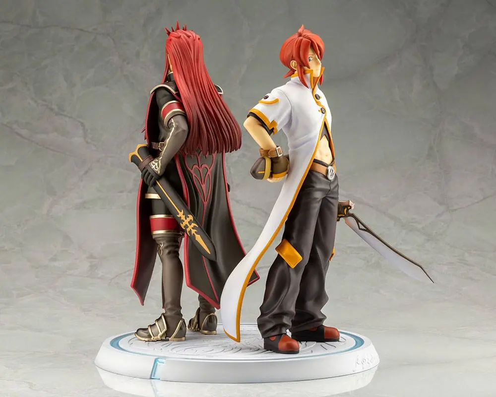 Tales Of The Abyss PVC Statuen 1/8 Luke Fon Fabre & Asch Meaning of Birth Bonus Edition 24 cm Produktfoto