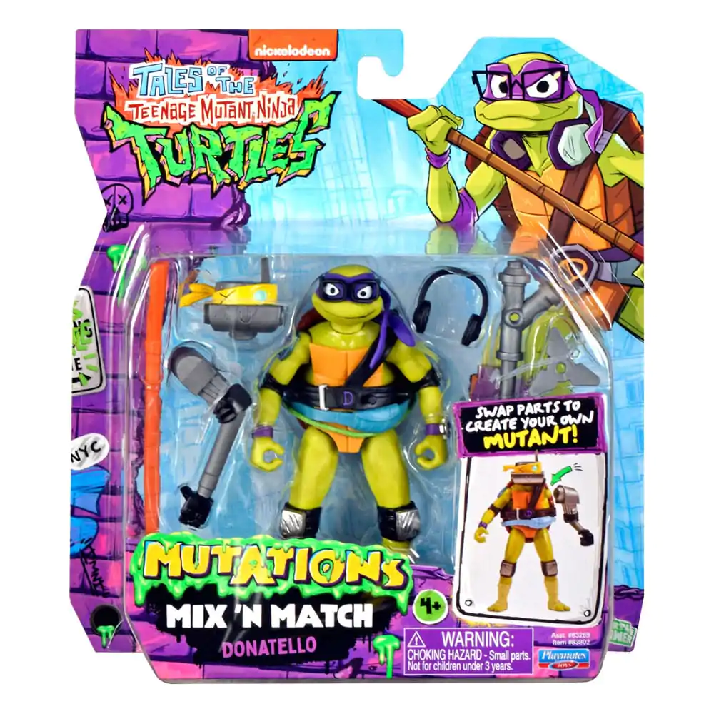 Tales of the Teenage Mutant Ninja Turtles Mix &#039;n Match Actionfigur Donatello 12 cm Produktfoto