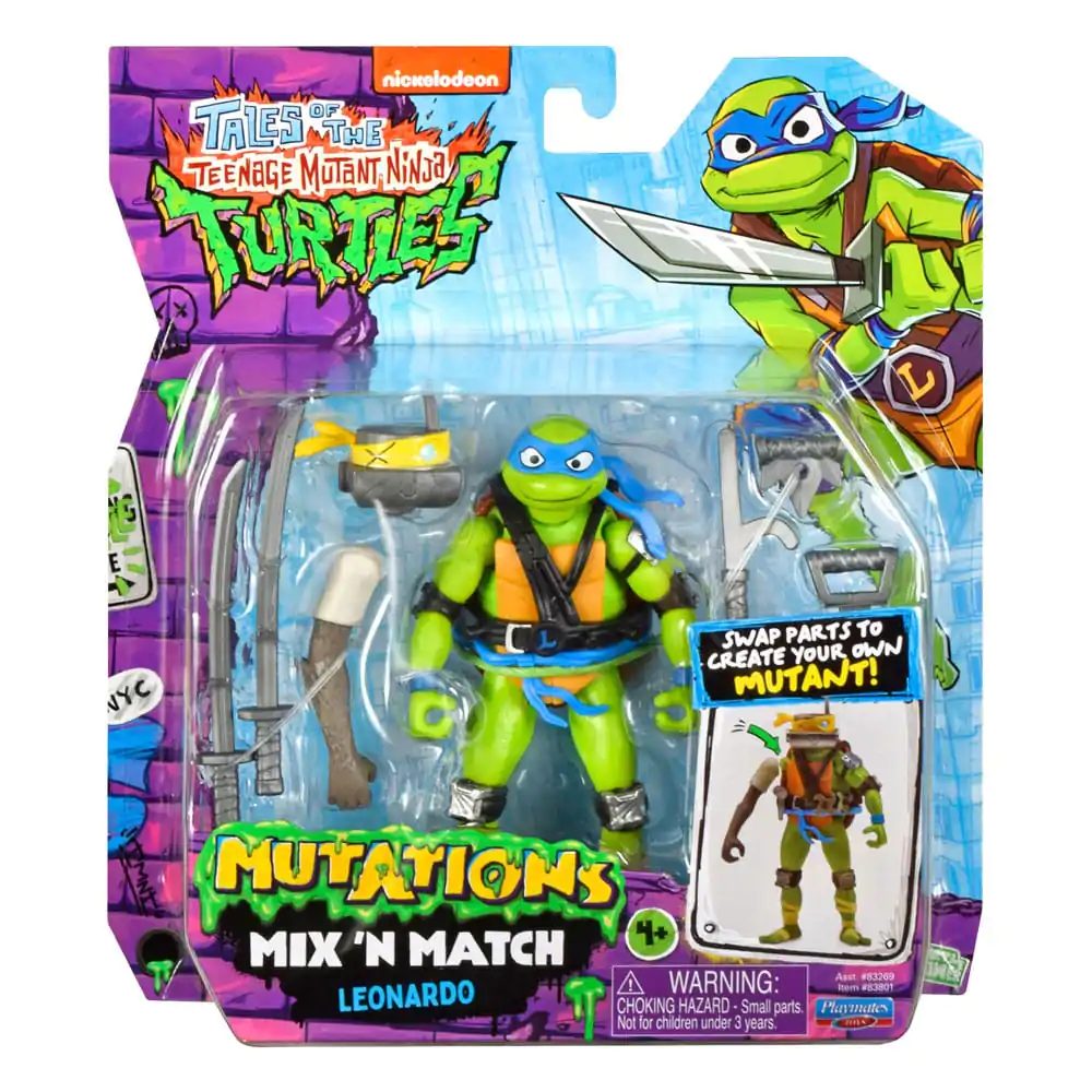 Tales of the Teenage Mutant Ninja Turtles Mix 'n Match Action Figur Leonardo 12 cm Produktfoto
