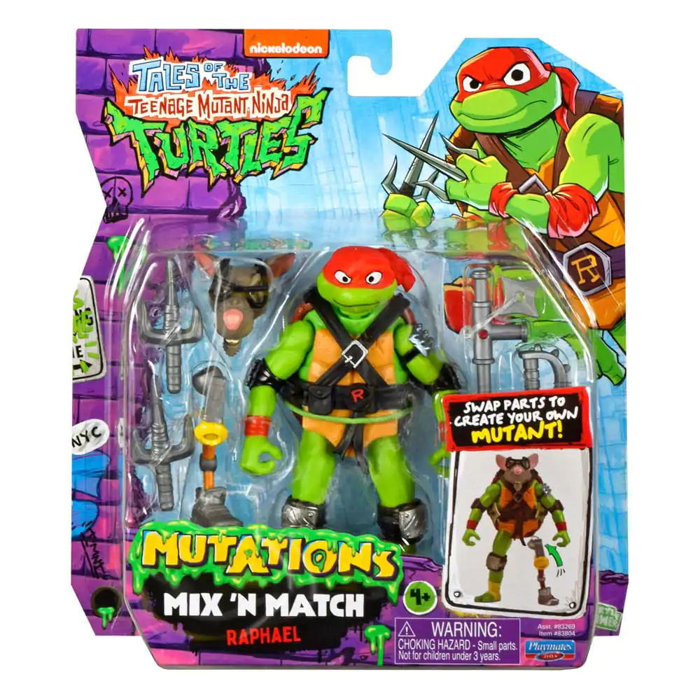 Tales of the Teenage Mutant Ninja Turtles Mix 'n Match Actionfigur Raphael 12 cm Produktfoto