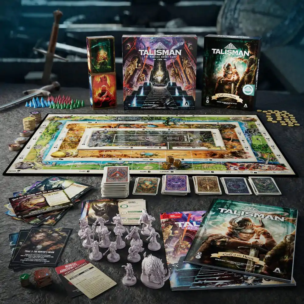 Talisman: Nemesis Brettspielerweiterung Call of the Hunt *Englische Version* Produktfoto