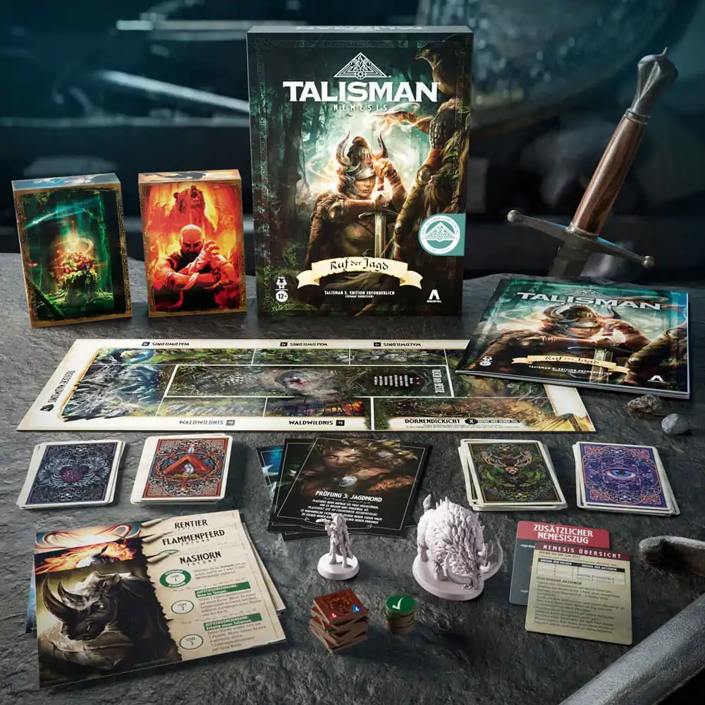 Talisman: Nemesis Brettspiel Erweiterung Ruf der Jagd *Deutsche Version* Produktfoto