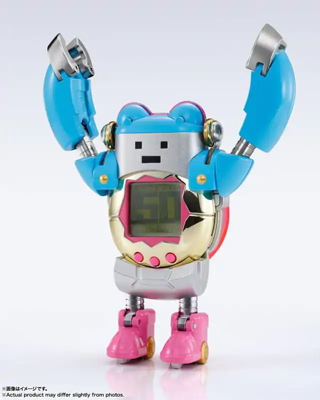 Tamagotchi Soul of Chogokin Diecast Actionfigur Tamagotchi Robot 10 cm Produktfoto