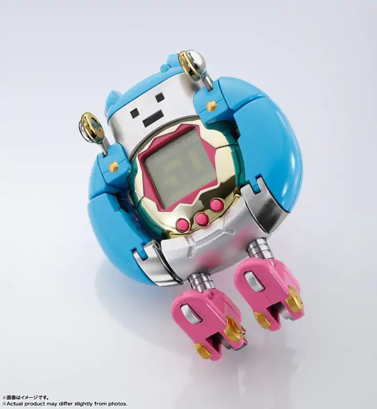 Tamagotchi Soul of Chogokin Diecast Actionfigur Tamagotchi Robot 10 cm Produktfoto