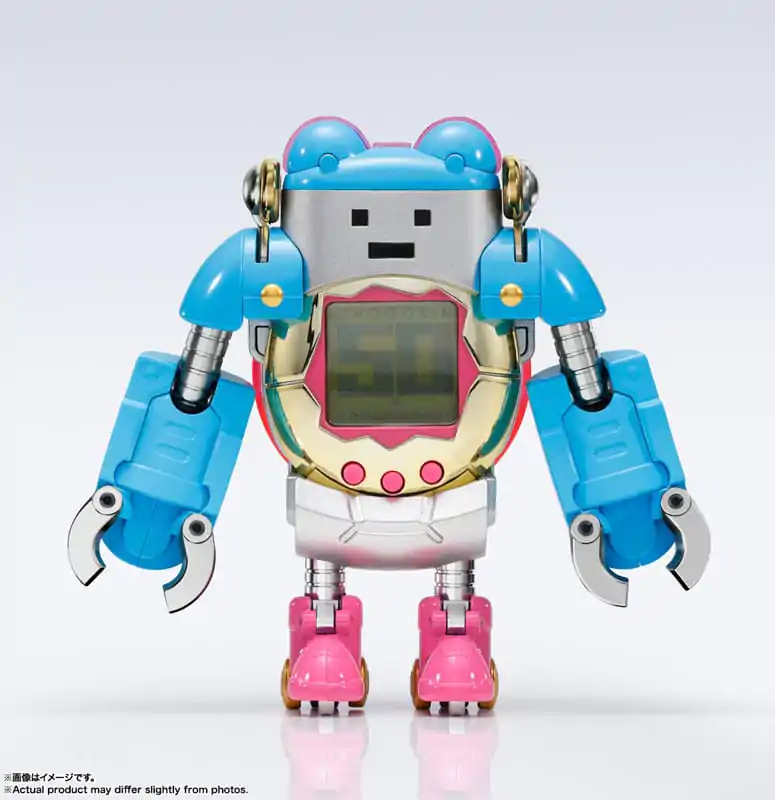 Tamagotchi Soul of Chogokin Diecast Actionfigur Tamagotchi Robot 10 cm Produktfoto