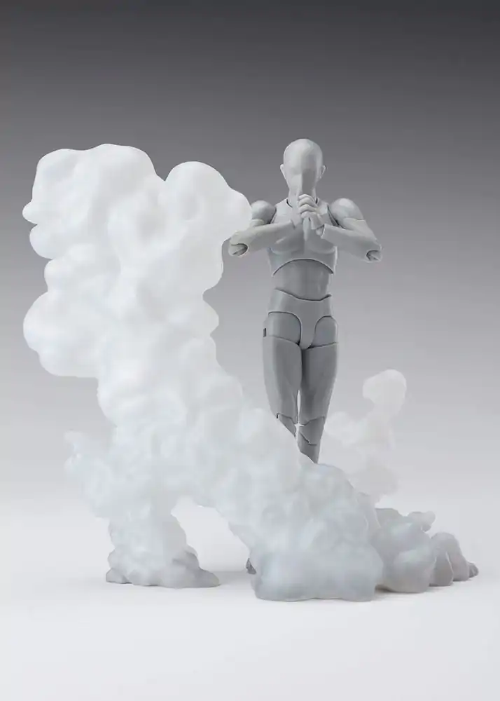 Tamashii Effect Actionfiguren-Zubehör Smoke White Version for S.H.Figuarts termékfotó