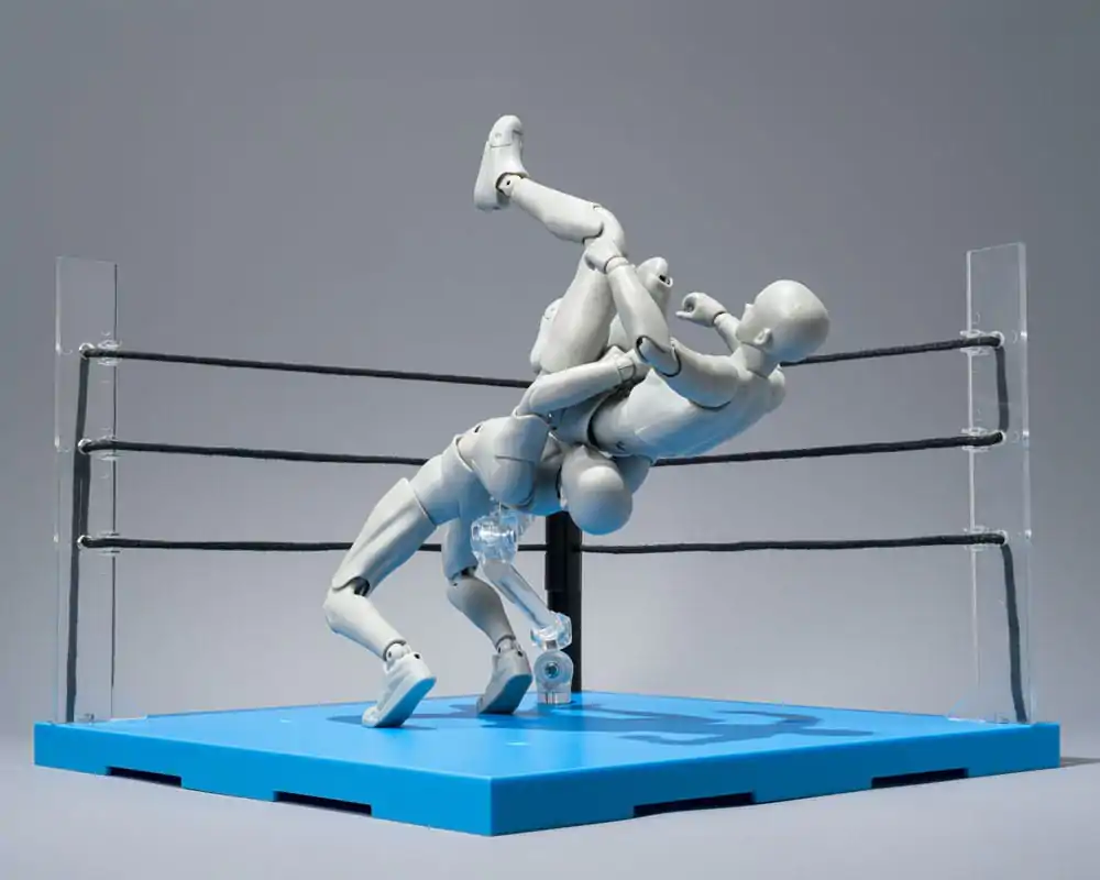 Tamashii Stage Actionfiguren-Zubehör Act Ring Corner &amp; Folding Chair Set Neutral Ver. Produktfoto