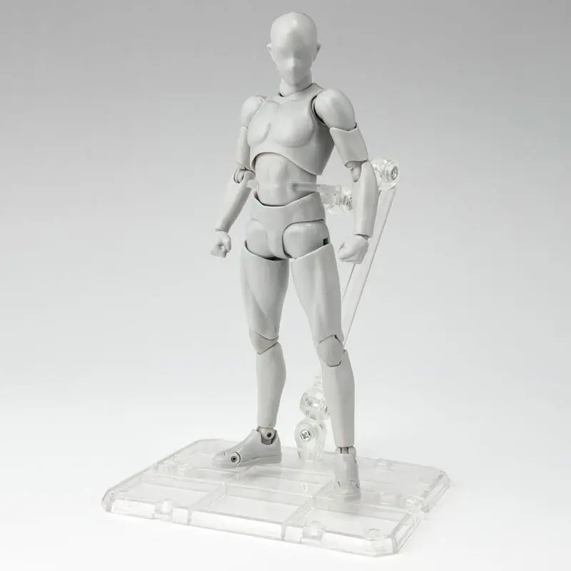 Tamashii Stage Figur Stand Act.4 for Humanoid Clear 14 cm Produktfoto