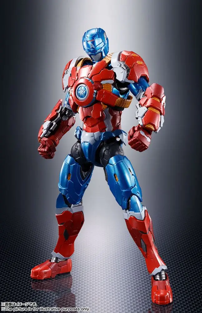 Tech-On Avengers S.H. Figuarts Actionfigur Captain America 16 cm Produktfoto