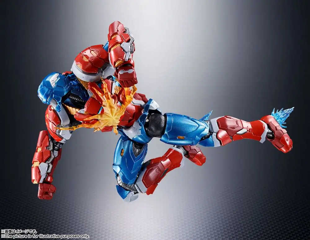 Tech-On Avengers S.H. Figuarts Actionfigur Captain America 16 cm Produktfoto