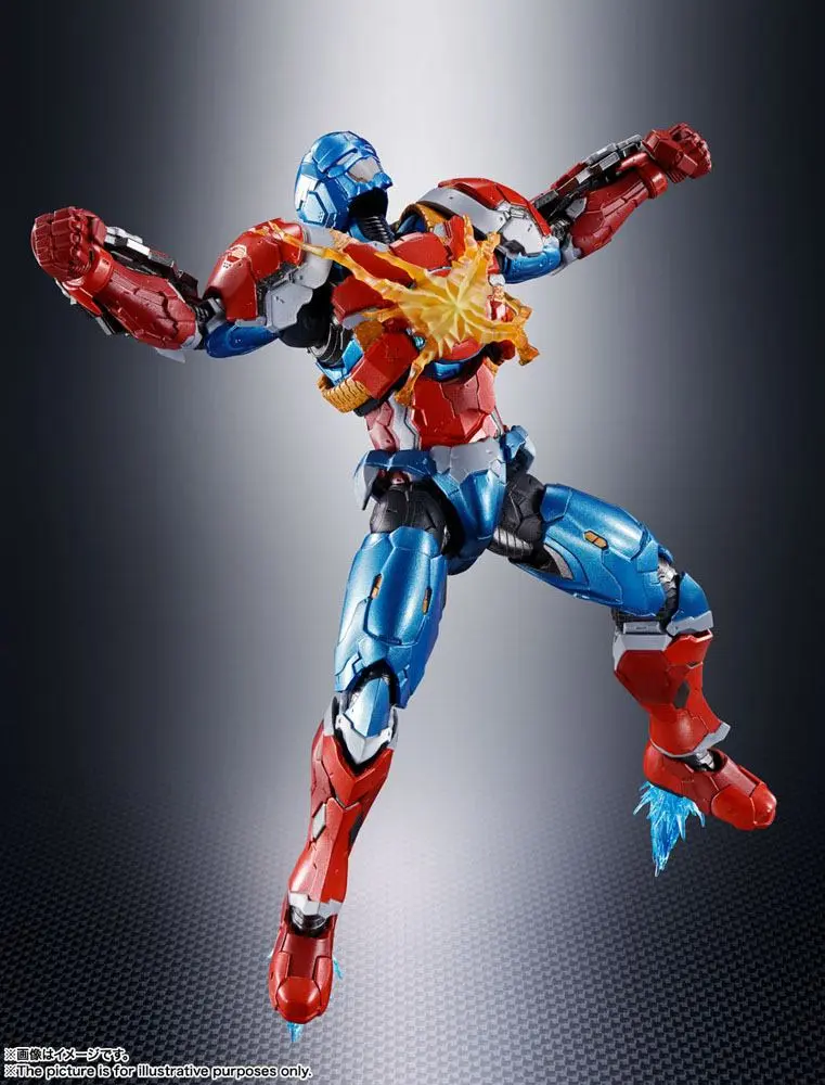 Tech-On Avengers S.H. Figuarts Actionfigur Captain America 16 cm Produktfoto