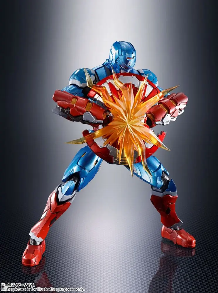 Tech-On Avengers S.H. Figuarts Actionfigur Captain America 16 cm Produktfoto