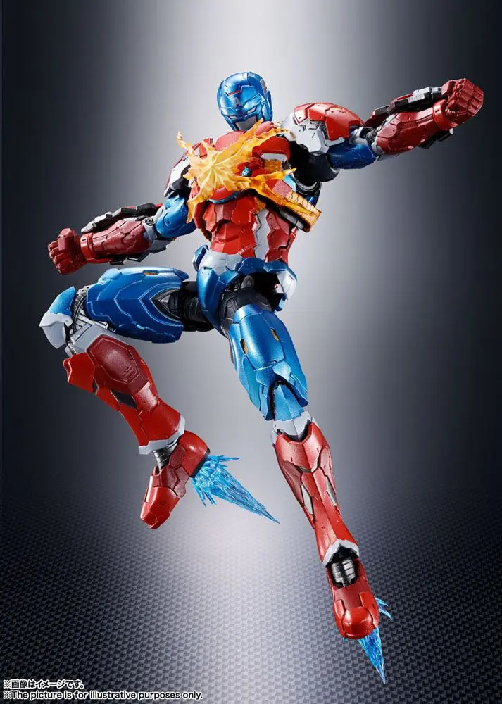 Tech-On Avengers S.H. Figuarts Actionfigur Captain America 16 cm Produktfoto