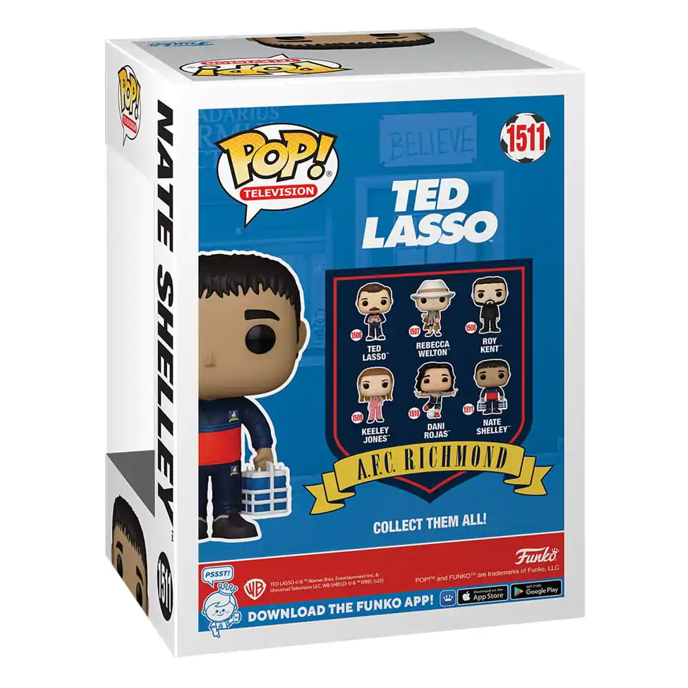 Ted Lasso POP! TV Vinyl Figur Nate w/water 9 cm termékfotó