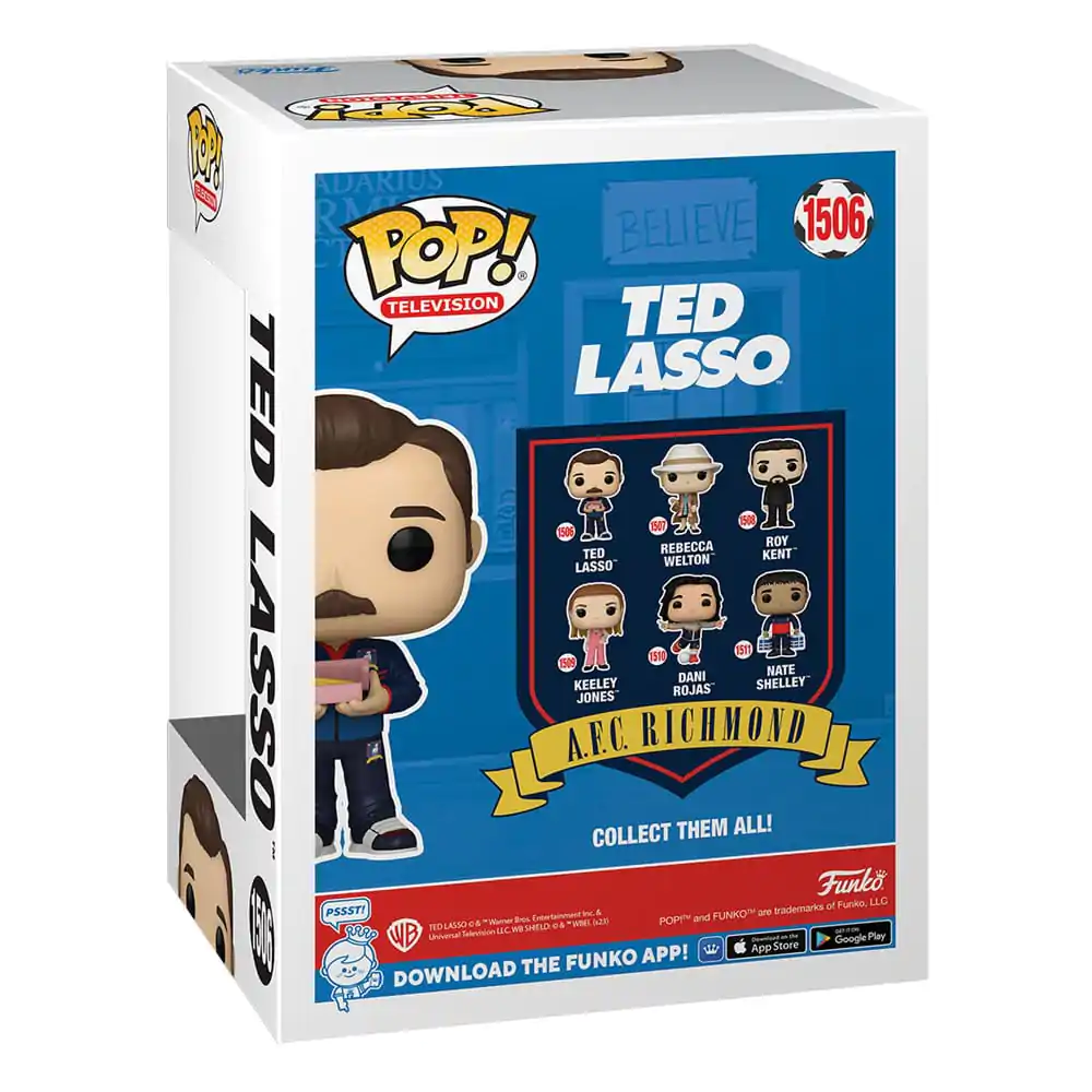 Ted Lasso POP! TV Vinyl Figur Ted w/biscuits 9 cm termékfotó