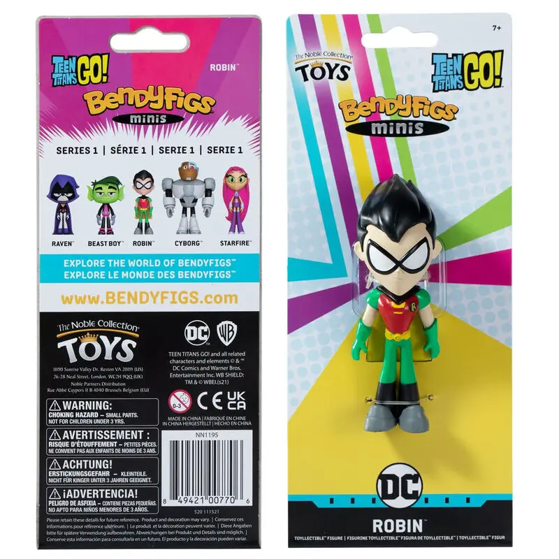 Teen Titans Go! Bendyfigs Bendable Figur Robin 11 cm Produktfoto