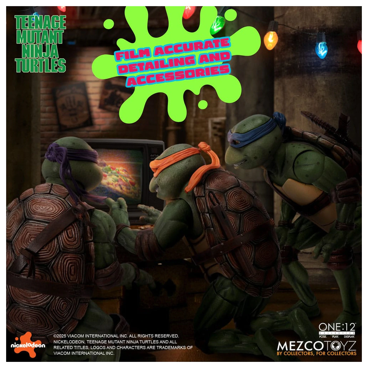 Teenage Mutant Ninja Turtles Figuren Box Set 1/12 Teenage Mutant Ninja Turtles (1990 Movie) 15 cm Produktfoto