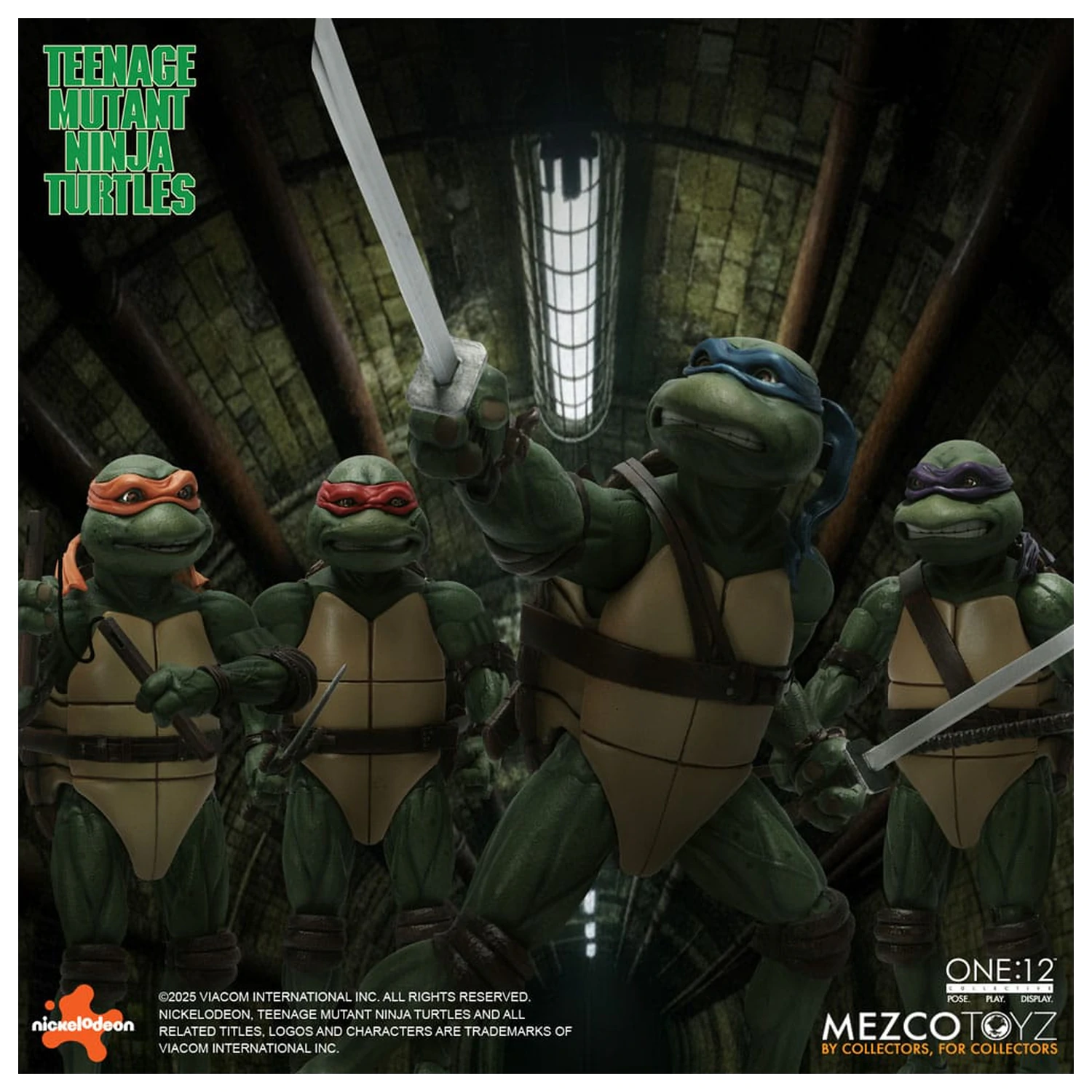 Teenage Mutant Ninja Turtles Figuren Box Set 1/12 Teenage Mutant Ninja Turtles (1990 Movie) 15 cm Produktfoto