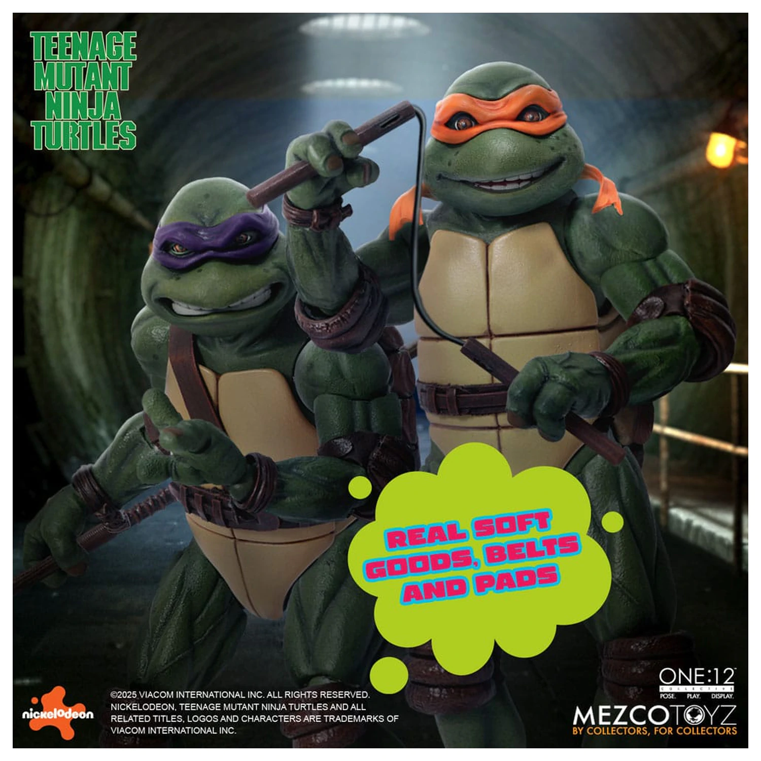 Teenage Mutant Ninja Turtles Figuren Box Set 1/12 Teenage Mutant Ninja Turtles (1990 Movie) 15 cm Produktfoto