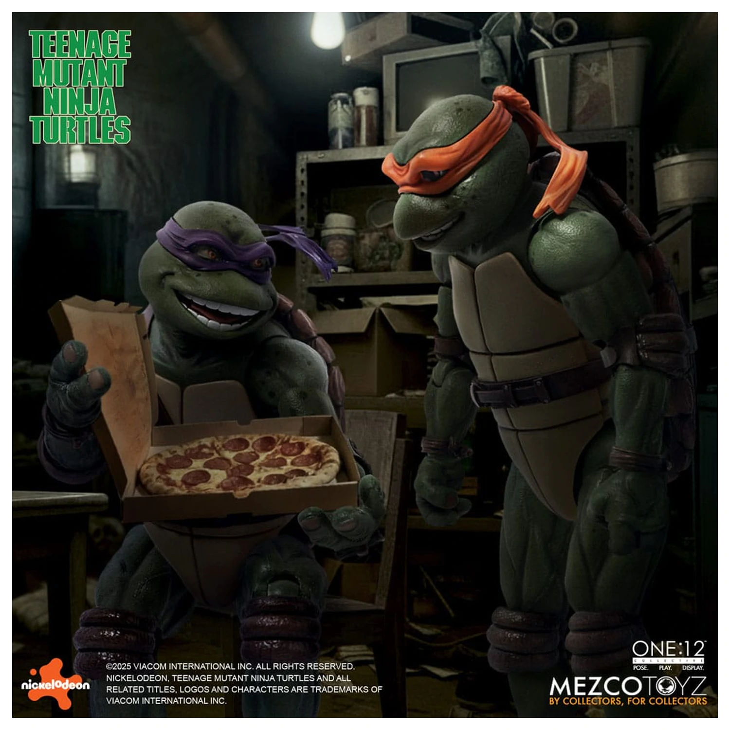 Teenage Mutant Ninja Turtles Figuren Box Set 1/12 Teenage Mutant Ninja Turtles (1990 Movie) 15 cm Produktfoto