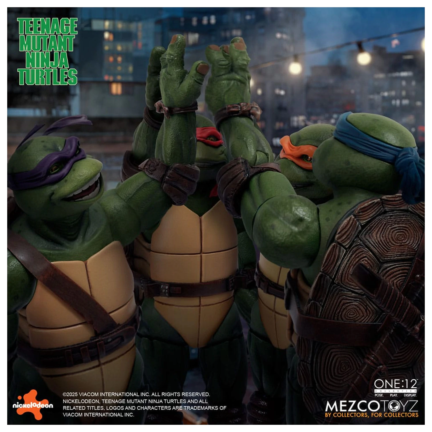 Teenage Mutant Ninja Turtles Figuren Box Set 1/12 Teenage Mutant Ninja Turtles (1990 Movie) 15 cm Produktfoto