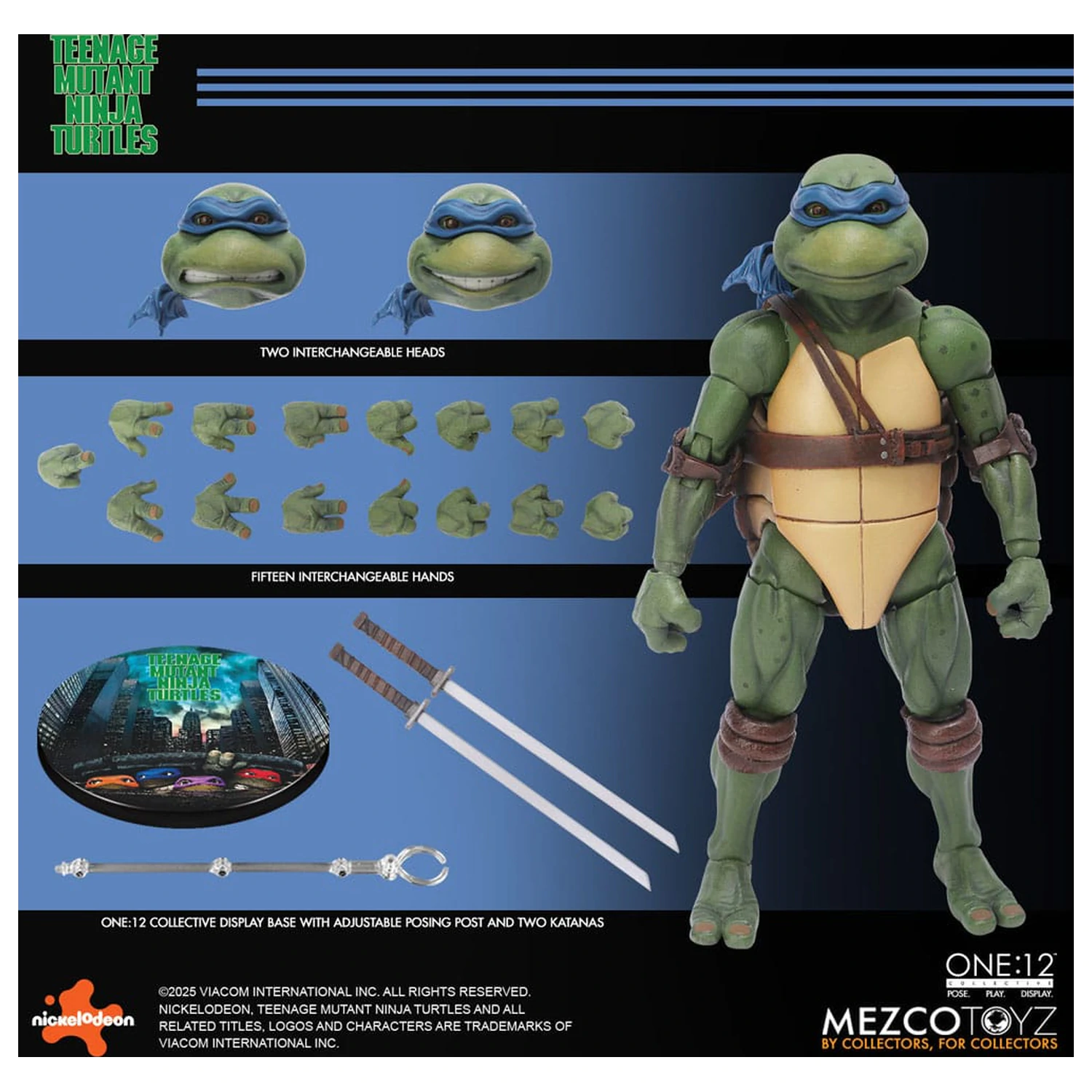 Teenage Mutant Ninja Turtles Figuren Box Set 1/12 Teenage Mutant Ninja Turtles (1990 Movie) 15 cm Produktfoto