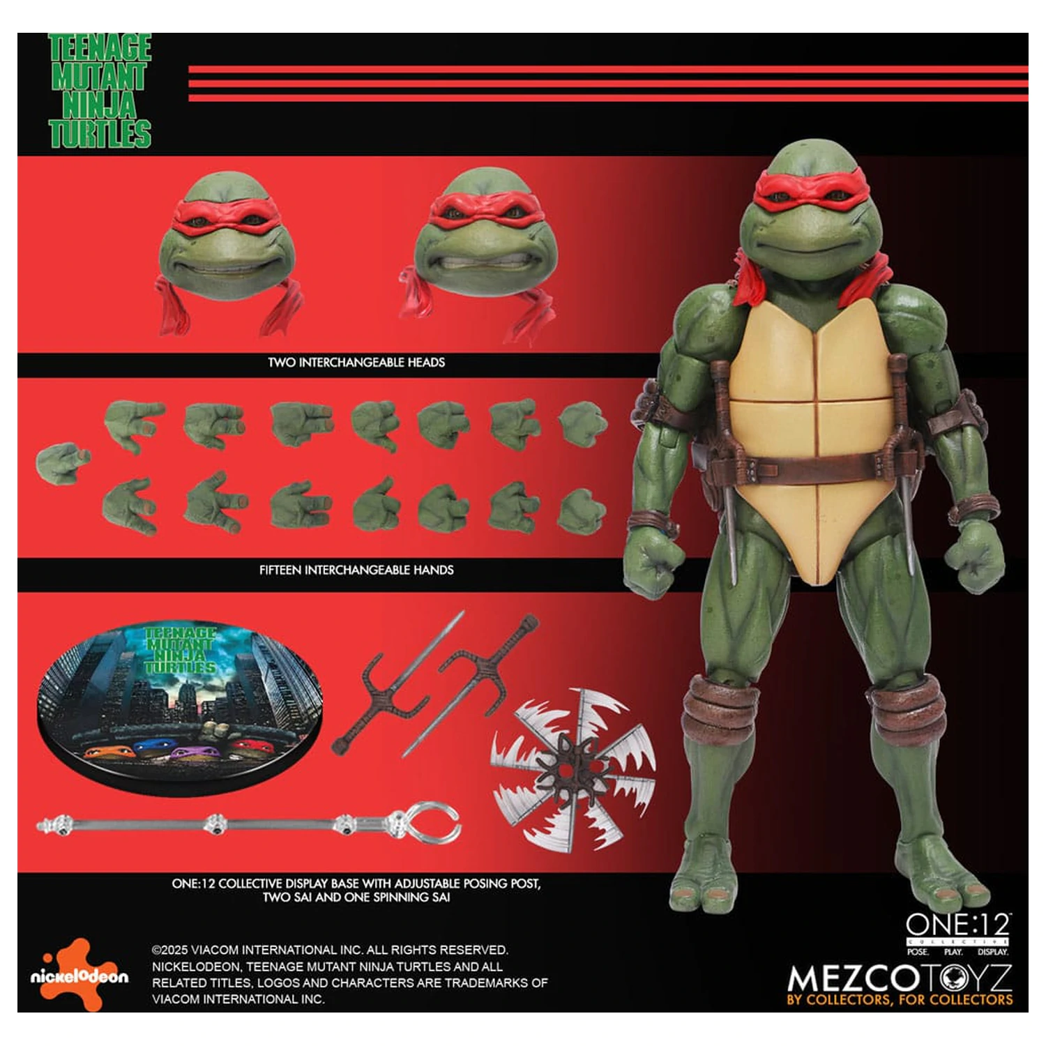 Teenage Mutant Ninja Turtles Figuren Box Set 1/12 Teenage Mutant Ninja Turtles (1990 Movie) 15 cm Produktfoto
