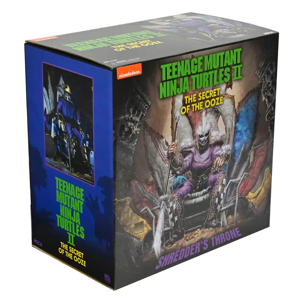 Teenage Mutant Ninja Turtles 2: Secret of the Ooze Diorama Shredder's Throne 27 cm Produktfoto