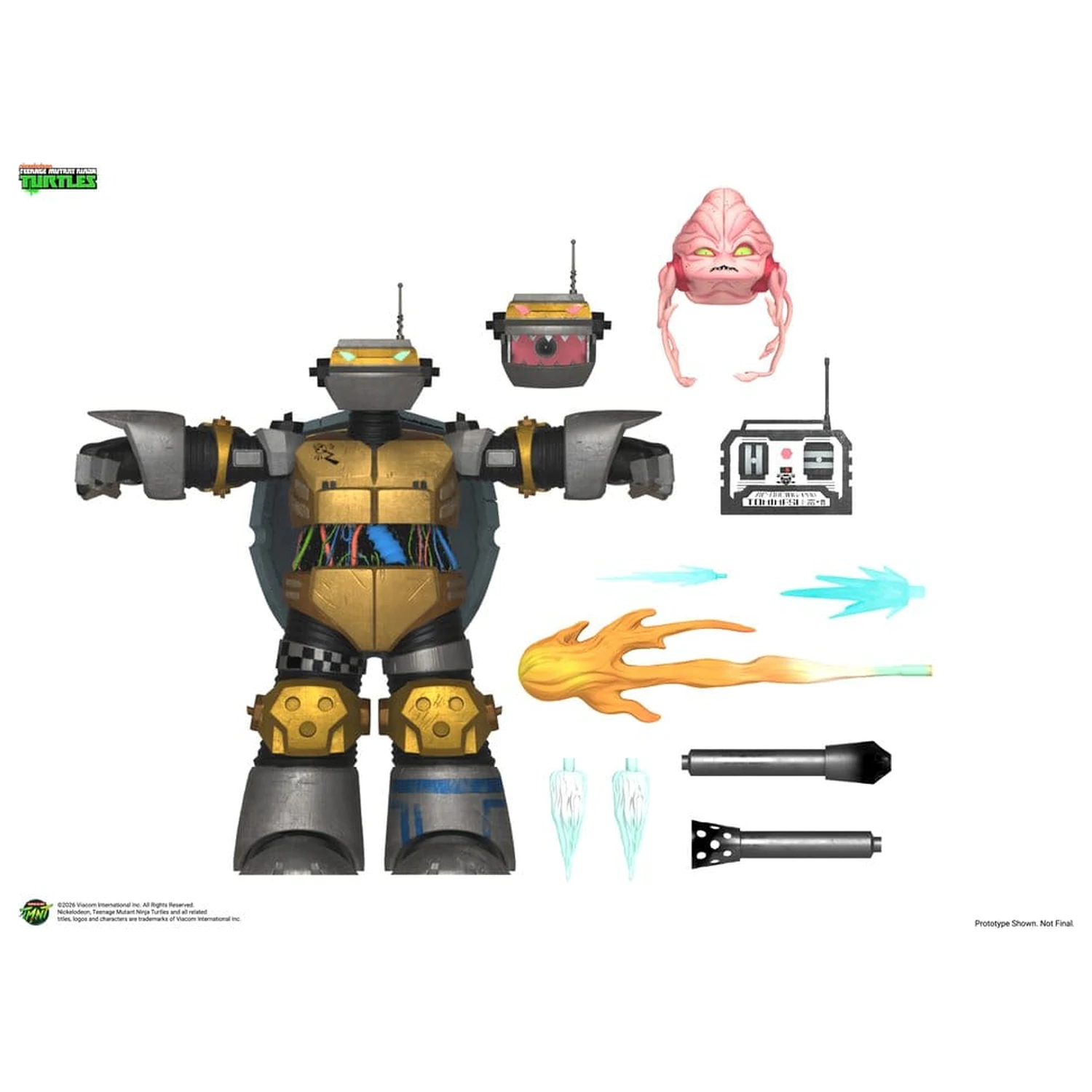 Teenage Mutant Ninja Turtles (2012) Action-Figur Ultimate Metalhead 18 cm Produktfoto