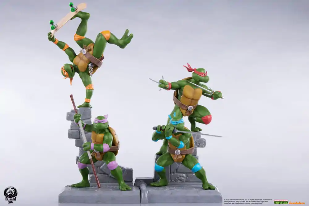 Teenage Mutant Ninja Turtles PVC Statue 4-er Pack  Produktfoto