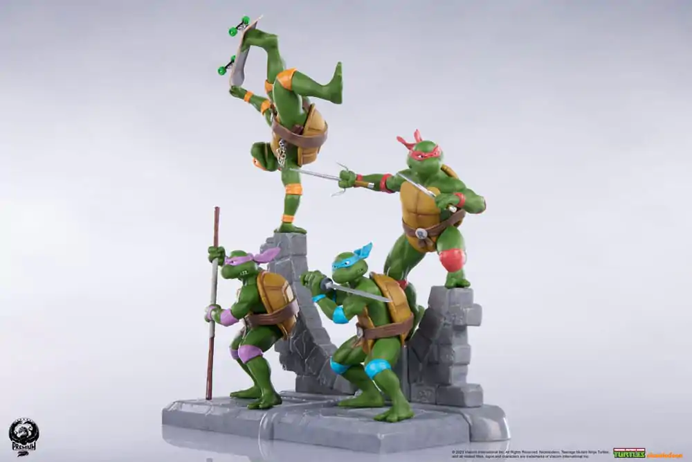 Teenage Mutant Ninja Turtles PVC Statue 4-er Pack  Produktfoto