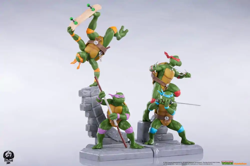 Teenage Mutant Ninja Turtles PVC Statue 4-er Pack  Produktfoto