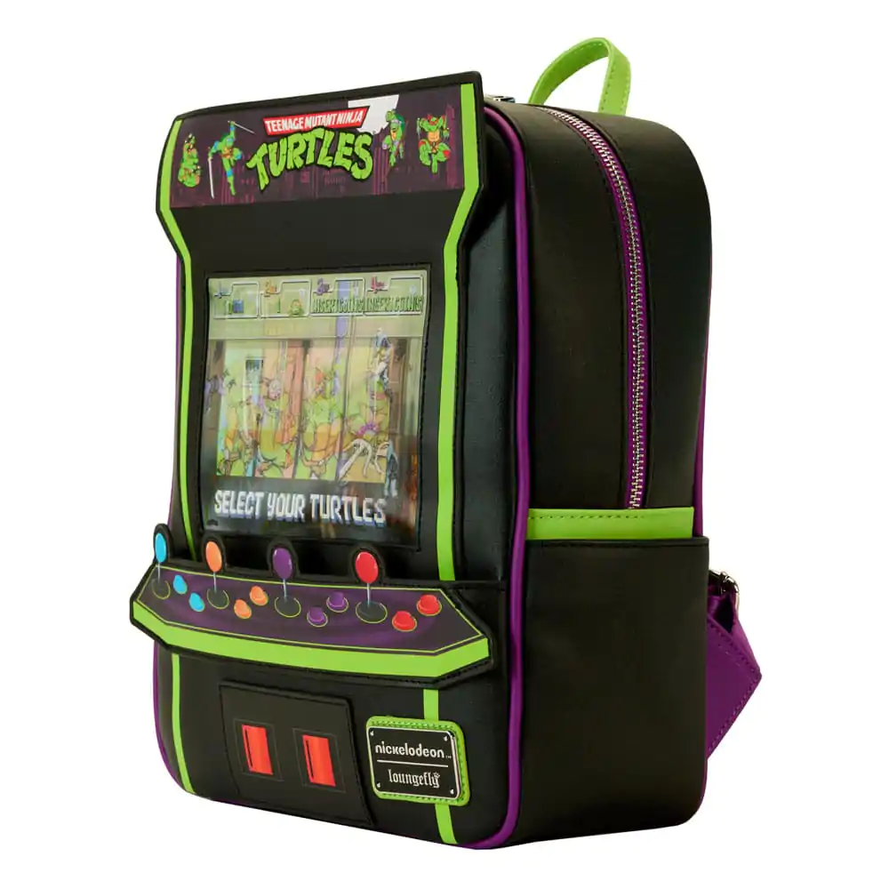 Teenage Mutant Ninja Turtles by Loungefly Rucksack 40th Anniversary Vintage Arcade termékfotó