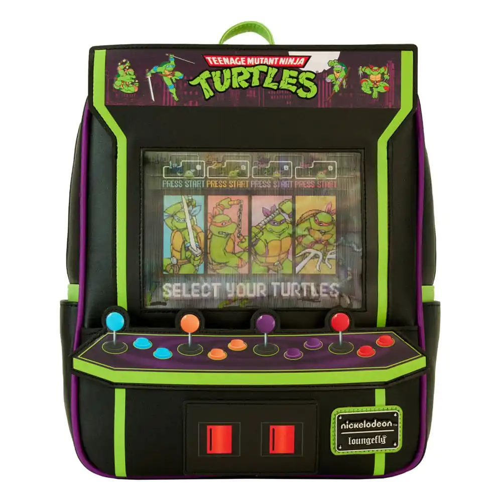 Teenage Mutant Ninja Turtles by Loungefly Rucksack 40th Anniversary Vintage Arcade termékfotó