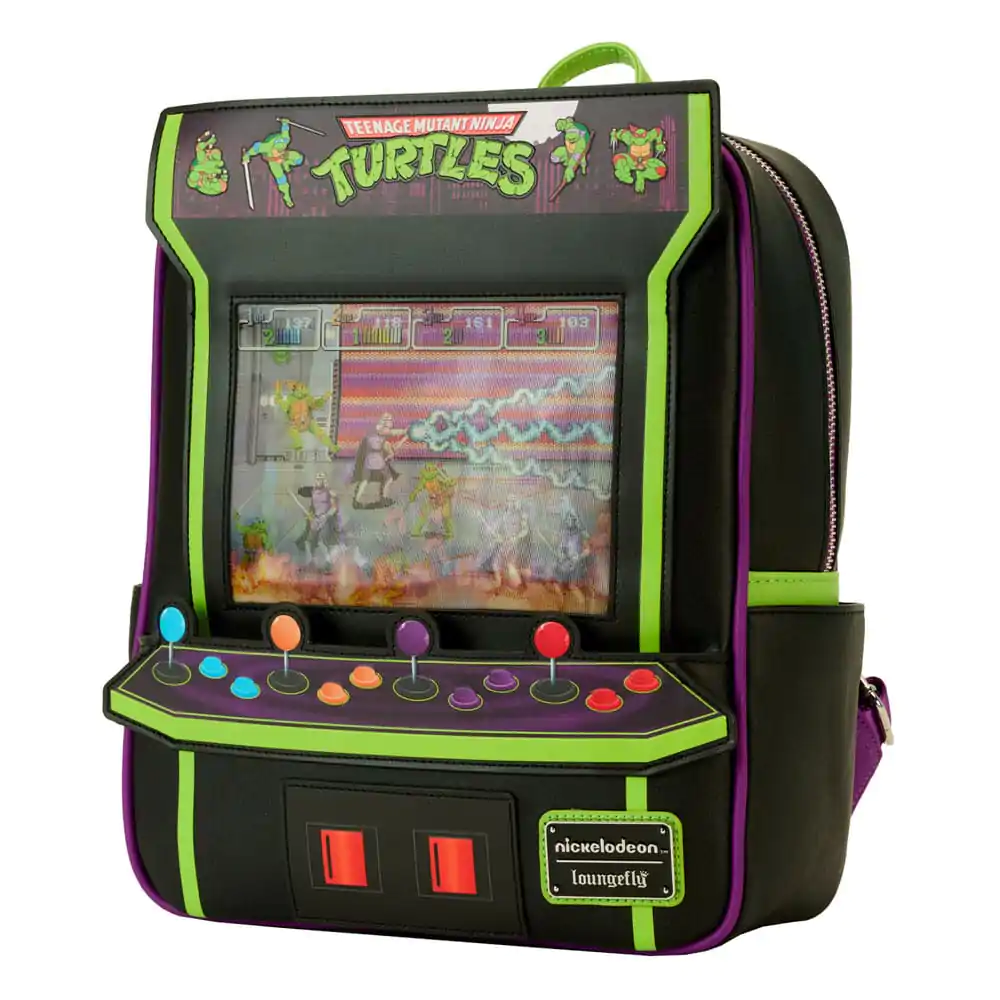 Teenage Mutant Ninja Turtles by Loungefly Rucksack 40th Anniversary Vintage Arcade termékfotó