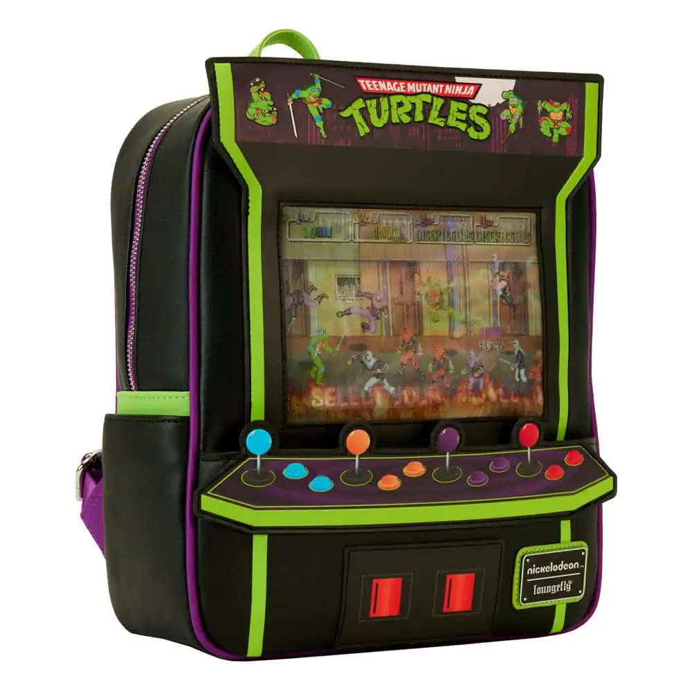 Teenage Mutant Ninja Turtles by Loungefly Rucksack 40th Anniversary Vintage Arcade termékfotó