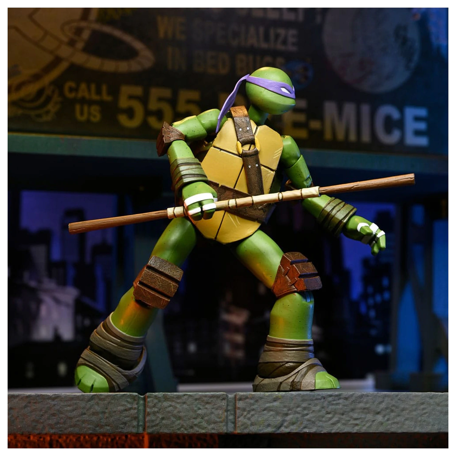 Teenage Mutant Ninja Turtles Action-Figur Ultimate Donatello 18 cm Produktfoto