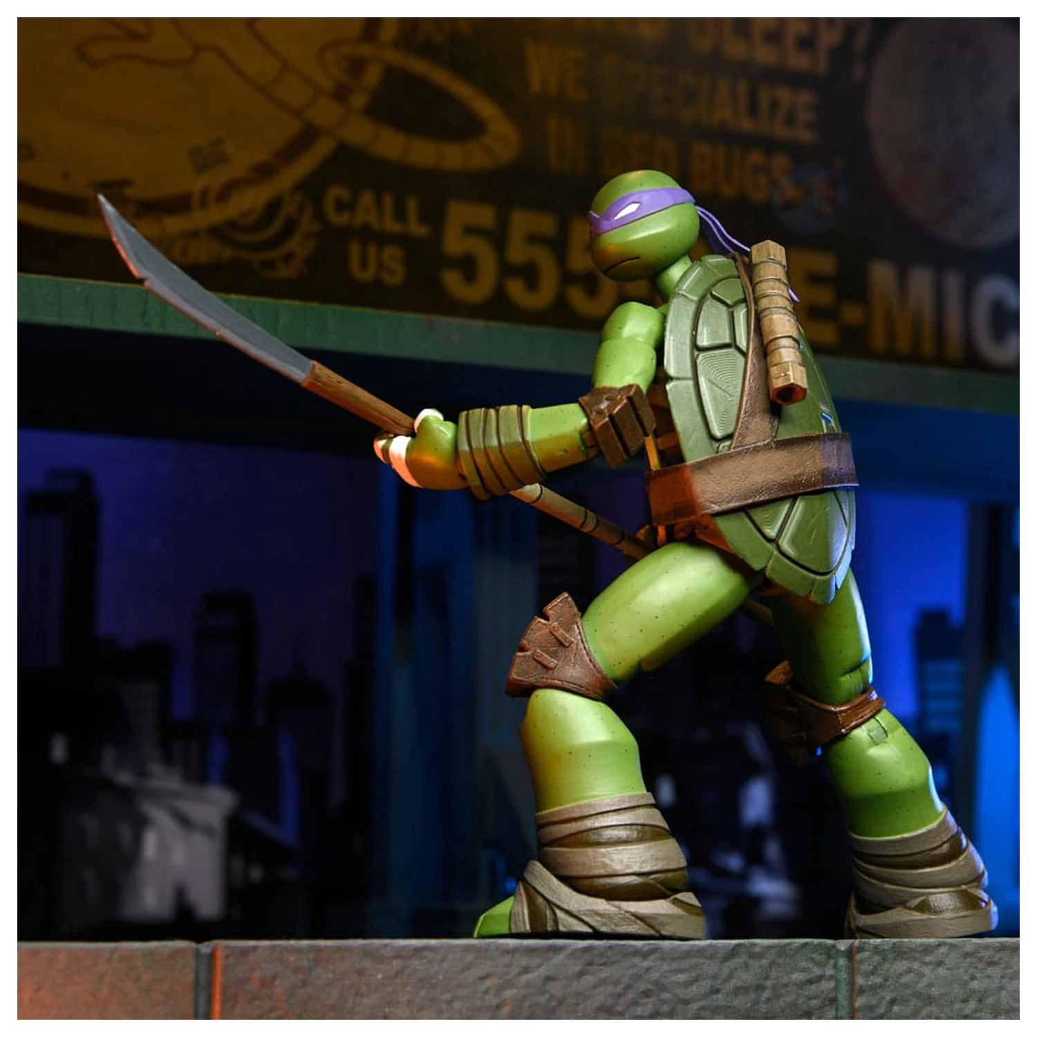 Teenage Mutant Ninja Turtles Action-Figur Ultimate Donatello 18 cm Produktfoto