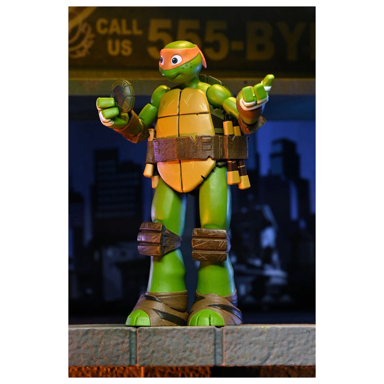 Teenage Mutant Ninja Turtles Action-Figur Ultimate Michelangelo 18 cm Produktfoto